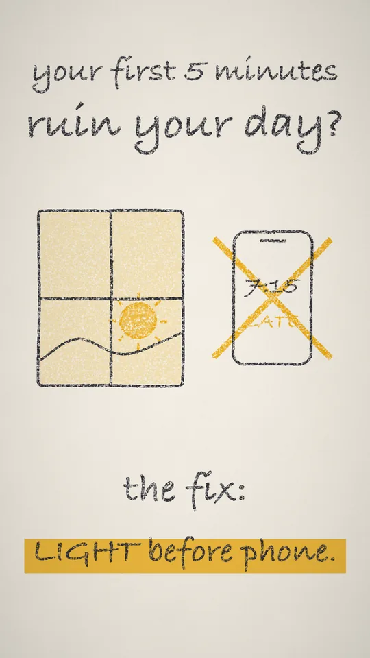 Cover of the Short: The Perfect Morning, Backed by Science