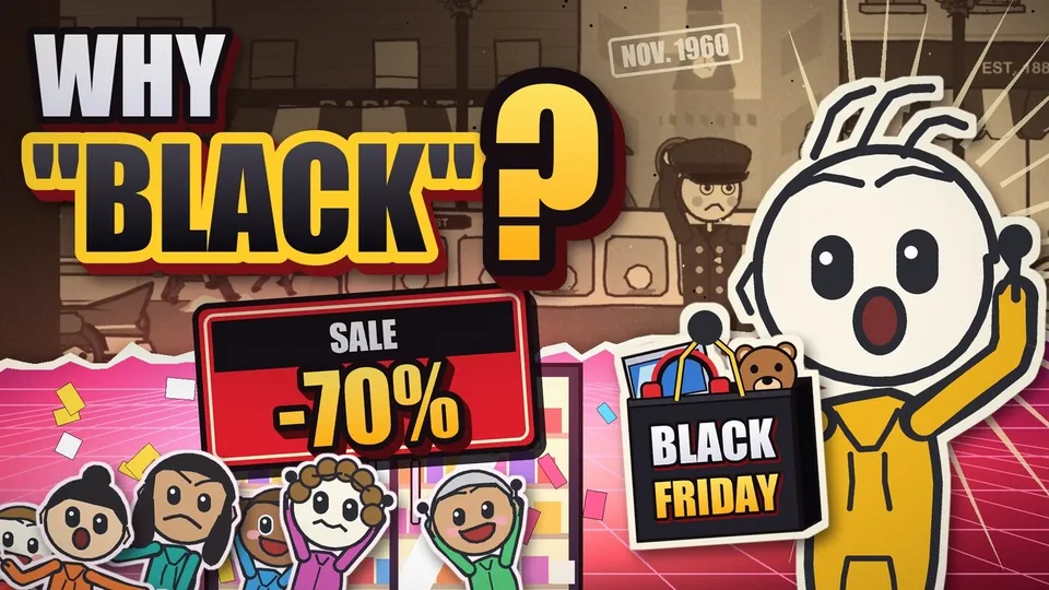 Thumbnail of the video: Black Friday Didn’t Start the Way You Think…
